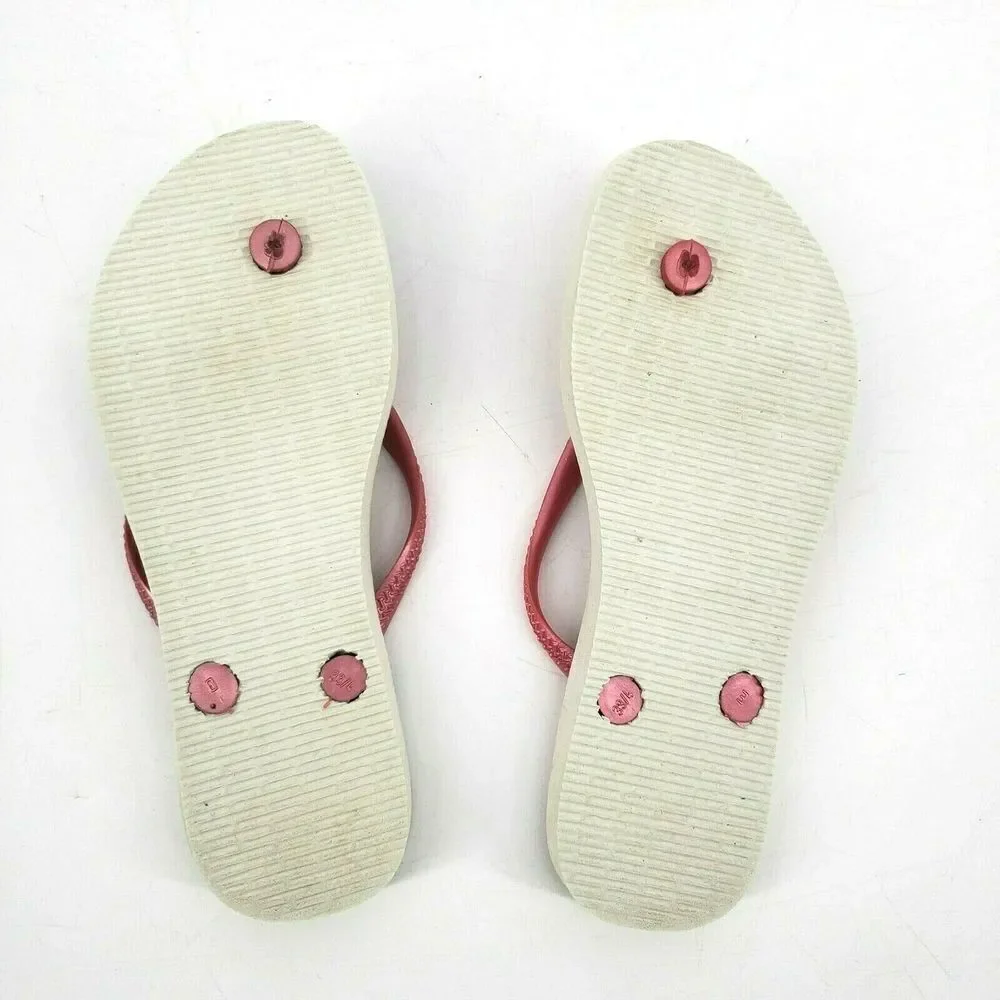 Disney Havaianas Slim Flip Flops Tinkerbell‎  Pink